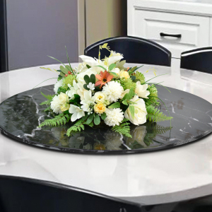 新款自然风圆形小桌花酒店圆桌摆花饭店桌面中间装饰花艺台花假花