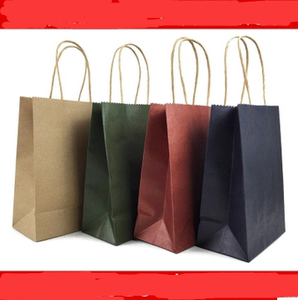 kraft paper bag gift bag custom 牛皮纸袋 礼品服装