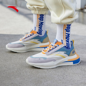 800人付款淘宝安踏运动鞋w2022夏春秋生活系列男mix零界休闲鞋老爹鞋