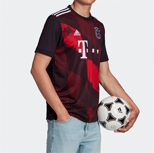 Adidas阿迪达斯 男子拜仁慕尼黑球迷版足球服 FN1949 FR8358 4021
