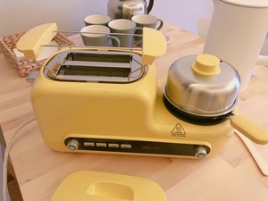 烤面包机家用2片早餐多士炉Bear/小熊 DSL-A02Z1土司机全自动吐司