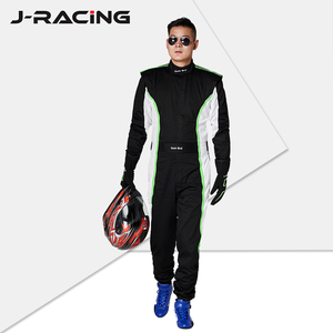 汽车连体赛车服 卡丁车赛车服 越野拉力漂移服男女赛事全棉训练服