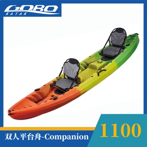 GOBO专业皮划艇双人平台舟Companion户外划船亲子运动豪华