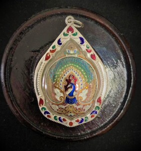 泰国真品佛牌 古巴丹2560孔雀王 吊坠 吉祥 泰国特色 泰国特产