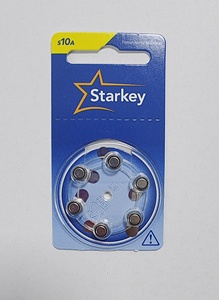 斯达克助听器电池 助听器电池Starkey 10A   (5板起包邮一盒10版