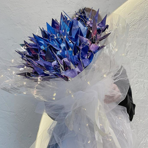 网红千纸鹤花束diy手工材料包折纸制作全套创意情人节520送女朋友