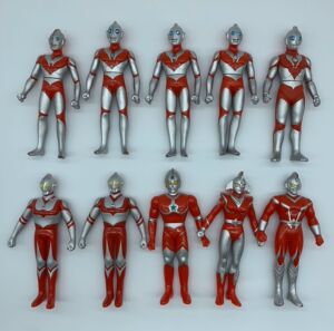 万代奥特曼软胶17cm 帕瓦特 葛雷 贝斯 乔治尼亚 史考特 查克