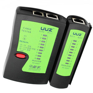 包邮原装能手ns-468at网络测试仪rj45口双用检测线器水晶头送电池