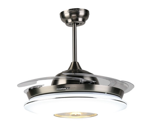 永怡御风吊扇灯32yp-6002现代简约客厅餐厅卧室风扇32/44吋隐形扇