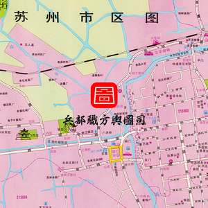 苏州市区地图
