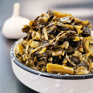 安徽芜湖腊菜苔马鞍山特产金菜地油菜苔雪里蕻下饭咸菜即食