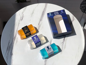保真 英国bluebeards revenge蓝胡子香皂古龙皂洗脸沐浴男士套装