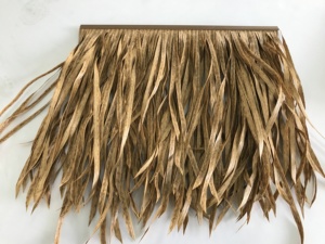 阻燃pvc茅草仿真茅草稻草瓦塑料茅草假茅草仿茅草屋顶装饰人造草