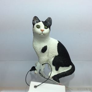 思乐Schleich 绝版动物模型玩具手办 13637 坐立猫 专柜正品