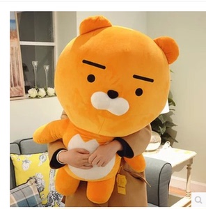 可爱kakao friends周边金南俊同款大号ryan狮子毛绒玩具公仔玩偶