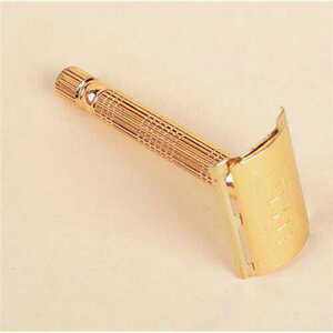 犀牛刀片刀架不锈钢双面刀片手动刮胡刀老式剃须刀俊杰816刀架