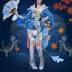 免押出租:王者荣耀不知火舞cos服不知火舞cosplay魅语cospaly女