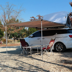 汽车车顶帐篷车边天幕车边帐车载遮阳棚防雨遮便携式伸缩车边帐