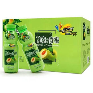 小洋人妙恋酵素青梅汁485ml*15瓶装整箱发酵型果汁饮料