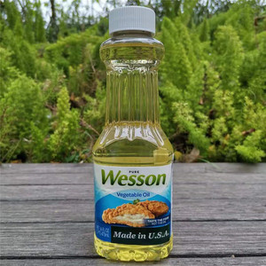 美国进口 威臣纯正蔬菜油大豆油wesson pure vegetable oil 473ml