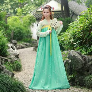 cuosha谷纱日常传统女子汉服唐代束胸齐胸襦裙