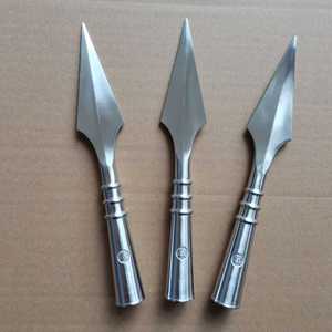 红缨枪头不锈钢枪头霸王枪六合枪长枪长矛头武术器械子龙枪红樱枪