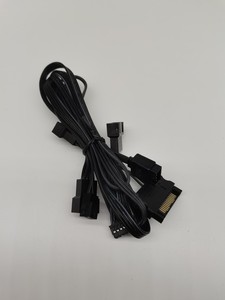 恩杰z/x53 z/x63 z/x73 一体水冷散热器14针电脑电源供电线