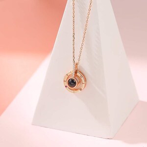抖音网红同款天使之眼恶魔之眼庄美项链里o面藏字女万慈海王对恋