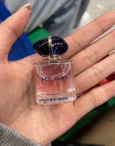 阿玛尼q版香水中小样my way自我无界正品大牌试用装7ml持久淡香
