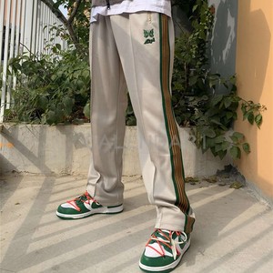 aipl x needles asap rocky 东京限定 蝴蝶刺绣 运动休闲长裤子