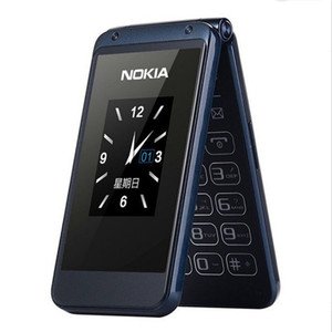 nokia/诺基亚600超薄移动双卡翻盖老年机 老人电信手机超长待机4g图片
