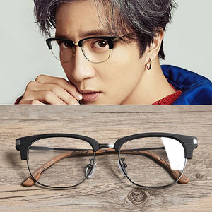 近视镜男眼镜框女韩版潮复古平光镜同款眼镜框全框方形圆脸超大框