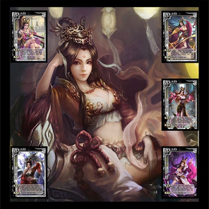 桌游自印卡三国武将杀pr全幅女将皮肤100-119孙尚香徐氏貂蝉77人付款