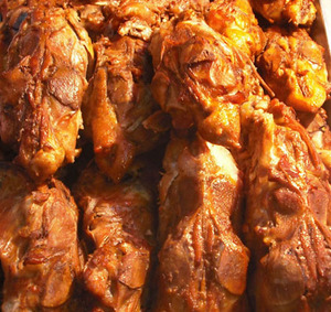 百姓商城分店淘宝鸡西王家烧鸡鸡头 鸡西特色 250g 熟食 任意四份