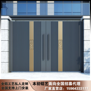 入户推拉门双开