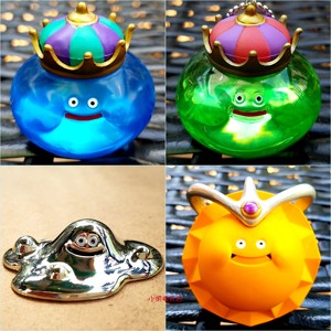 勇者斗恶龙 黄金史莱姆王 国王怪物图鉴失散金属 手办模型盒蛋dq