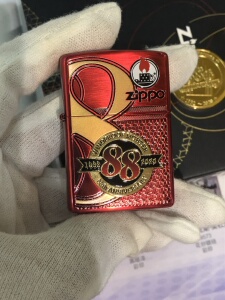 zippo打火机原装正版88周年限定款 全球限量1888套 纪念款收藏