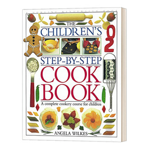 Children's Step by Step Cookbook DK儿童启蒙认知烹饪烘焙 精装 英文原版儿童学习工具书 进口英语书籍