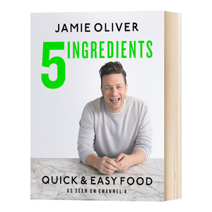 5种食材 快速简单菜谱 5 Ingredients - Quick & Easy Food 英文原版食谱菜谱教程 Jamie Oliver杰米奥利弗 进口英语生活科普书籍