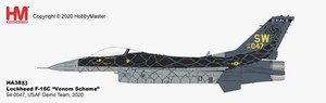 Hobby Master收藏家HA3883  F-16C "毒液"美国空军合金飞机模型