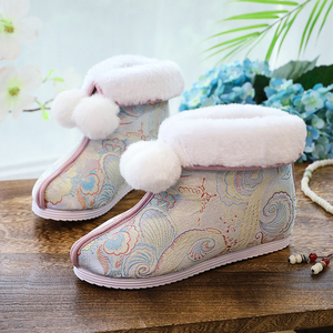 舞蹈鞋女棉鞋冬