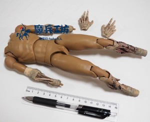 1/6兵人 coomodel ns001 梦魇十字军宝剑骑士 僵尸丧尸素体伸手爪
