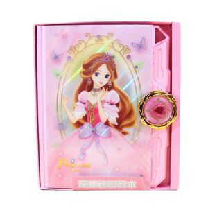 珠珠的魔法日记本儿童密码锁笔记本小学生公主秘密之小伶玩具本子