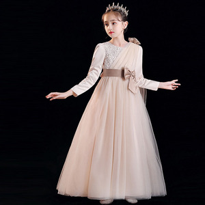 005人付款淘宝主持小礼服气质大方钢琴演出服女学生大童170生日小礼裙