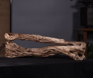 拍 风化木摆件 整木茶盘 茶桌禅意摆件 枯木沉木老树根装饰0人付款
