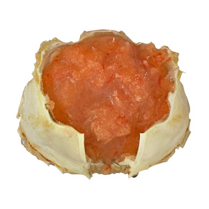 新原味蟹宝50g110个黄金蟹斗蟹肉焗鳕蟹宝日式芝士带壳烧烤包邮