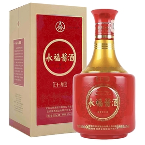 2011年53度永福酱酒十年酱香型老酒收藏酒500ml*1瓶