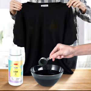 染色剂衣服染料正品不褪色翻新专用环保修复黑色衣物掉色恢复还原