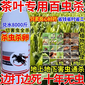 茶叶专用百虫杀高浓度农药杀虫百虫农用果树蔬菜青虫杀卵杀内吸剂