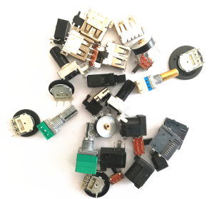 看戏机唱戏机开关扩音器主板常用维修配件打包大全32种共64只包邮